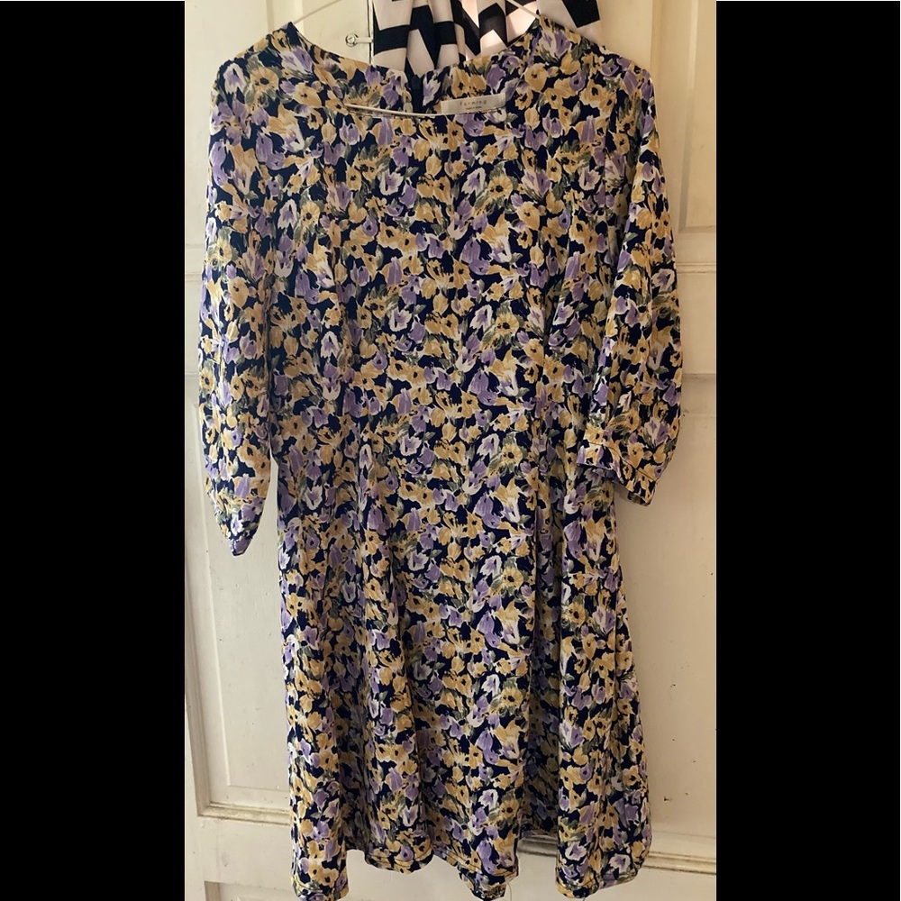 Flower dress made in korea